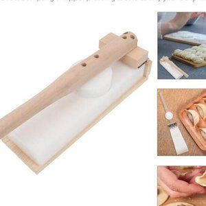 Traditional Wood Tortilla Presser Dumpling Skin Maker Steam Bun Mold